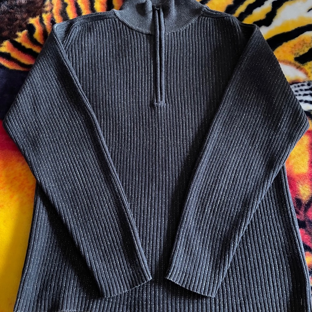 Levi’s quarter zip knit sweater
